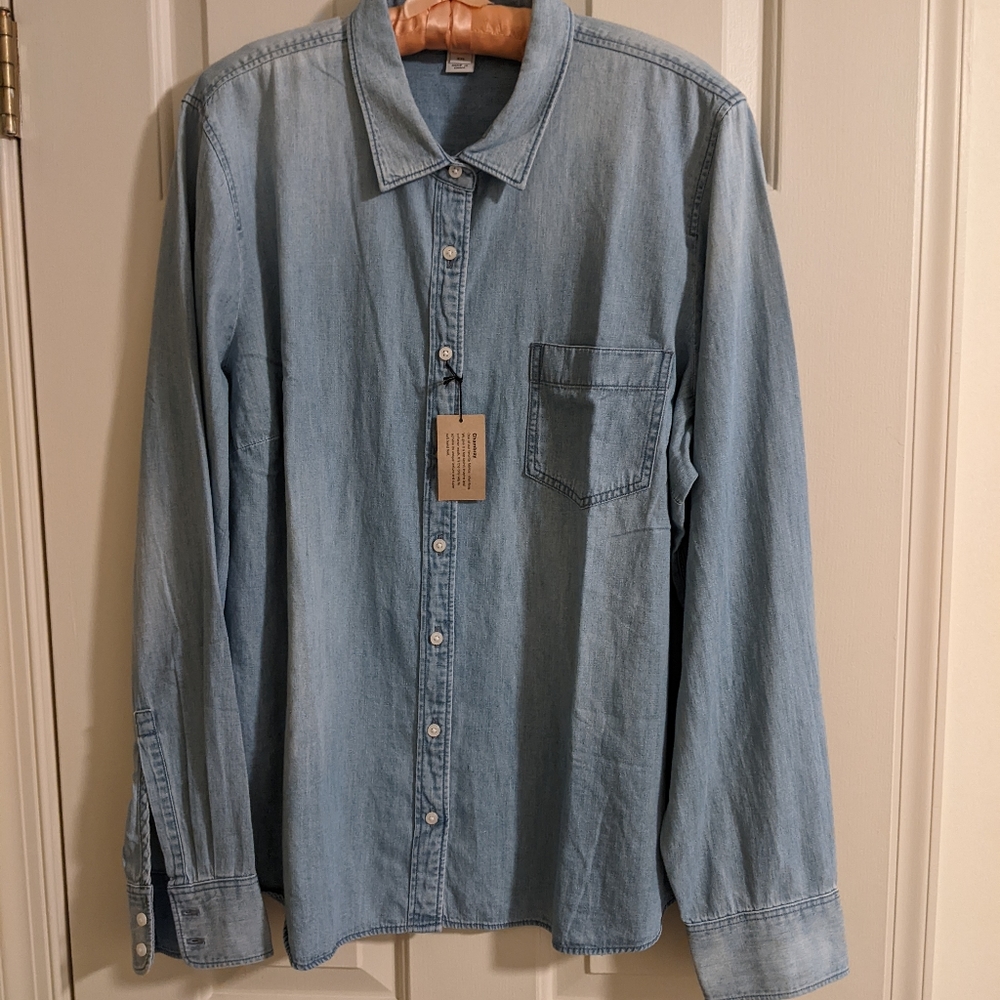 J Crew Chambray Shirt